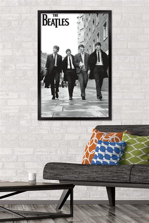 Framed Beatles Poster