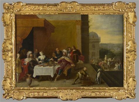 Le Festin DEsther By Frans Francken On Artnet