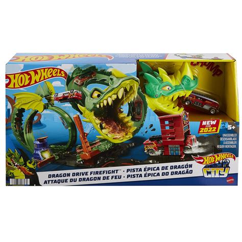 Set De Joaca Hot Wheels City Cursa Dragonului Emag Ro