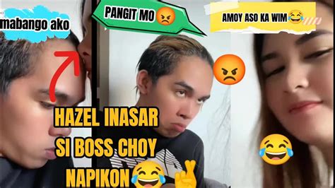 Hazel Grace Inasar Si Boss Choy Napikon Jmzel Update Youtube