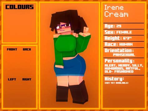 Minecraft Free Sex Art Solo Brown Eyes Pansexual Character Profile