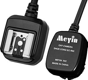 Amazon Meyin Inch Flash I Ttl Cord Off Camera Flash Hot Shoe Cord For Nikon Etc Replaces