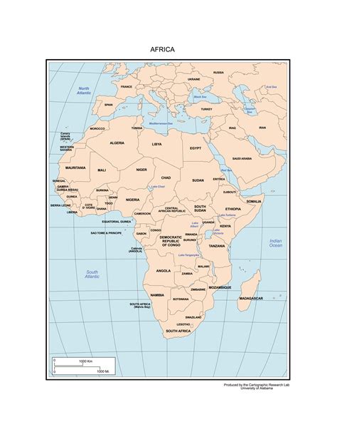 maps  africa