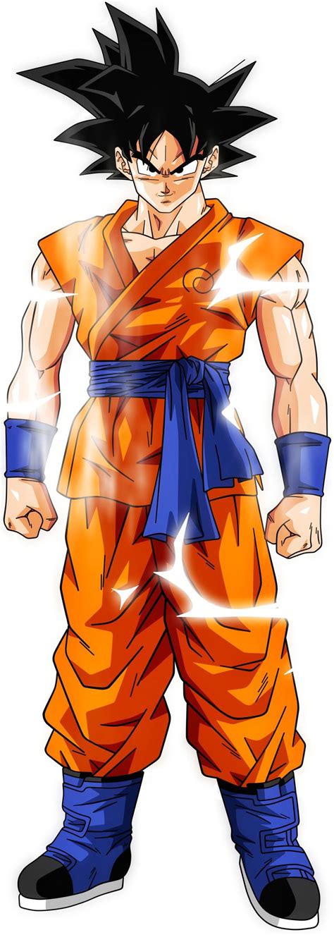 Dragon Ball Z Goku Anime Character Art Digital Design
