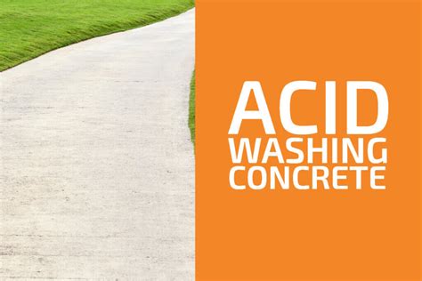 Acid Washing Concrete How To And Other Things To Know Handymans World