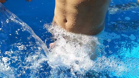 Having A Boner In The Swimming Pool Gay Beach Porn Feat Playboy Bln XHamster