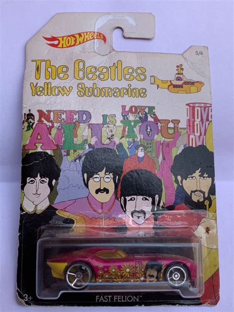 The Beatles Hot Wheels Autos A Escala Autos