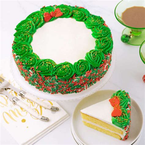 Order Christmas Special Wreath Cake Online Price Rs5900 Floweraura