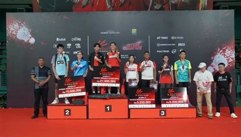 PB Djarum Raih Gelar Juara Umum Di Laga Polytron Gubernur Cup 2023