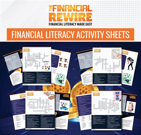 Printable 32 Financial Literacy Activity Sheets – Financial Rewire