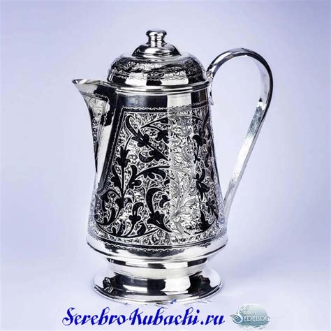 Кувшин для воды, серебро 875*. Цена от 132200 руб.!