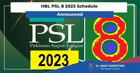 Hbl Psl 8 2023 Schedule Announced