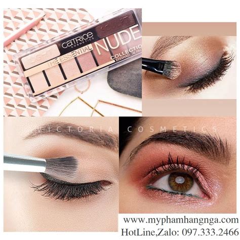 B Ng Ph N M T Catrice The Essential Nude Collection Eyeshadow Palette
