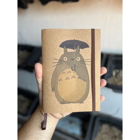 Sketchbook Caderno Meu Amigo Totoro Studio Ghibli El Stico E Marca