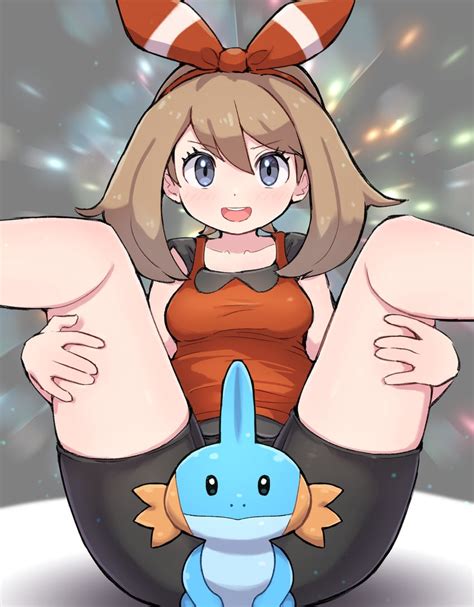 May And Mudkip Pokemon And More Drawn By Kutabireta Neko Danbooru