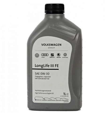 ᐉ Моторное масло Volkswagen Longlife III FE 0W30 1 л (38296382 ...
