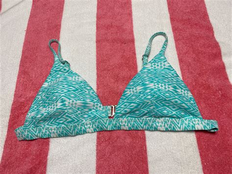 Shekini Women S Triangle Bikini Top Size Large EBay