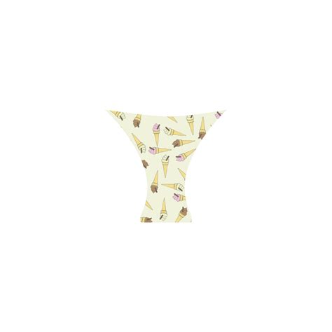 Neapolitan Ice Cream Custom Bikini Swimsuit Id D