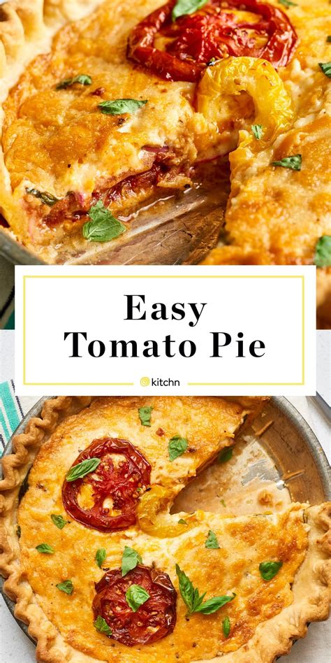 Its Time To Turn Those Ripe Tomatoes Into An Easy Tomato Pie Recipe