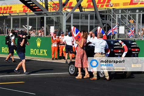 Natalie Pinkham Gbr Sky Tv And Johnny Herbert Gbr Sky Tv British