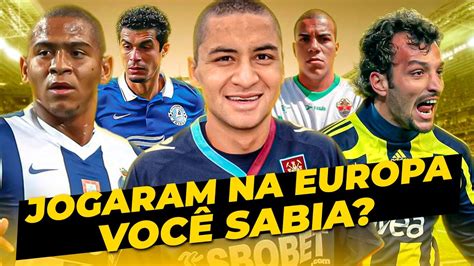 Brasileiros Que Jogaram Em Grandes Clubes Na Europa Top Camisa