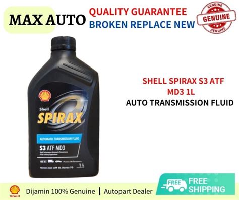 Shell Spirax S Atf Md L Auto Transmisson Fluid Gear Oil Minyak