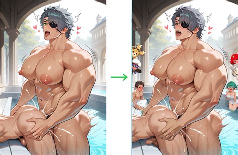 Gay NSFW AI Illustration Commissions By Cwhk