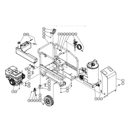 Mi T M Hsp Mgh Industrial Hot Water Pressure Washer Parts Mitmparts