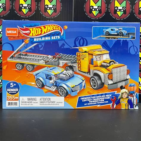 ORIGINAL Mega Construx Hot Wheels Building Sets Twinduction Hauler Pack Shopee Malaysia
