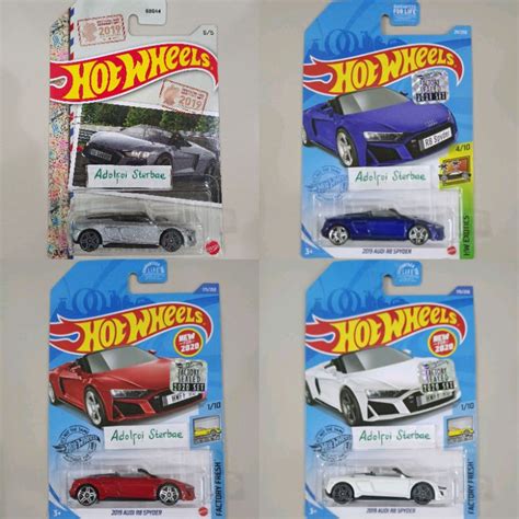 Jual Hotwheels Hot Wheels Audi R Spyder Factory Sealed Short Card Hw Exotics Factory Fresh