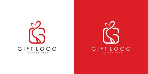 gift logo vector template download modern design 15369696 Vector Art at ...