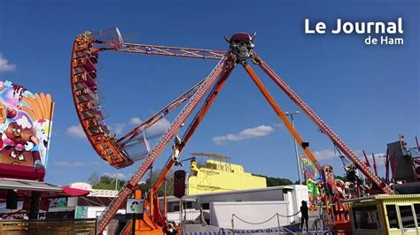 Somme à Péronne place à la Foire Saint Michel du 23 septembre au 1er