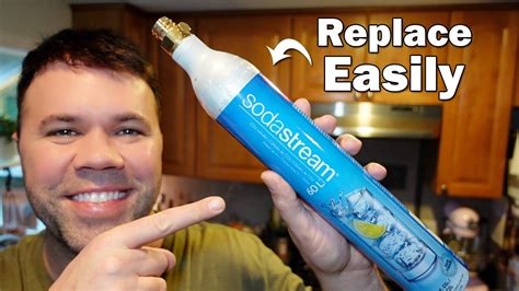 How To Replace Sodastream Cylinder Co2 Replace Sodastream Bottle