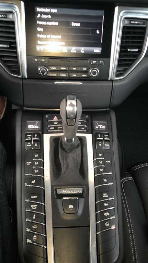 Missing Buttons On Center Console Porsche Macan Forum