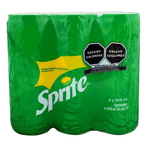 Refresco Sprite Sabor Lima Lim N Latas De Ml C U Walmart