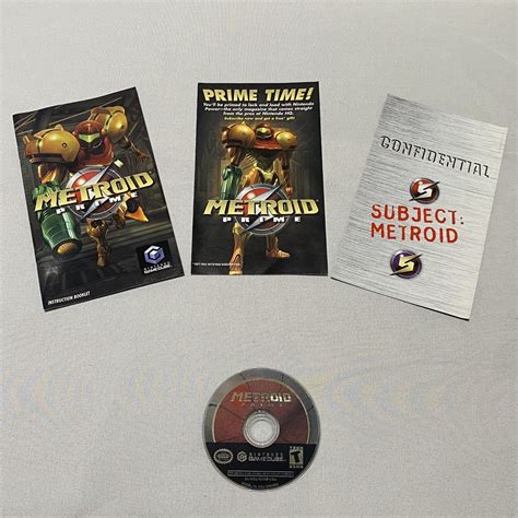 Metroid Prime Nintendo Gamecube Ebay