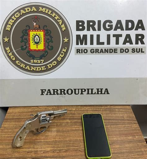 Brigada Militar Prende Homem Por Porte Ilegal De Arma De Fogo E