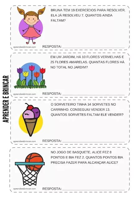 Problemas Envolvendo Multiplicação - 52 Problemas de Matemática para o 2 Ano. | Atividades situações ...