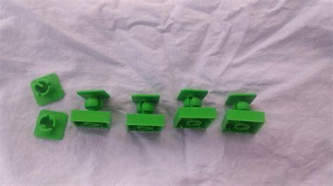 Custom Hot Wheels To Duplo Track Adapter Angle Joint Toy Car Track Green Lot