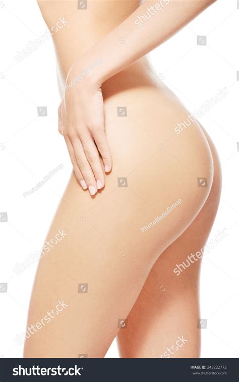 Side View Nude Female Slim Body Stock Photo 243222772 Shutterstock