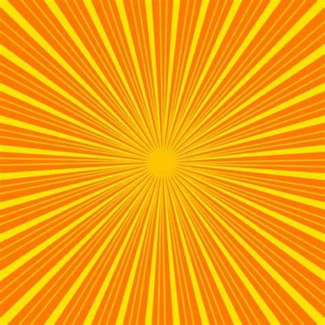 Солнечные лучи солнце с лучами иллюстрации | Премиум векторы