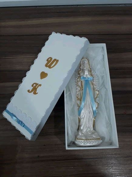 Caixa Presente Nossa Senhora De Lourdes Elo7