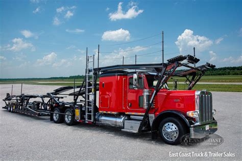 2020 Peterbilt 389 And Cottrell Cx 09lsfa 80ft In Coke Red