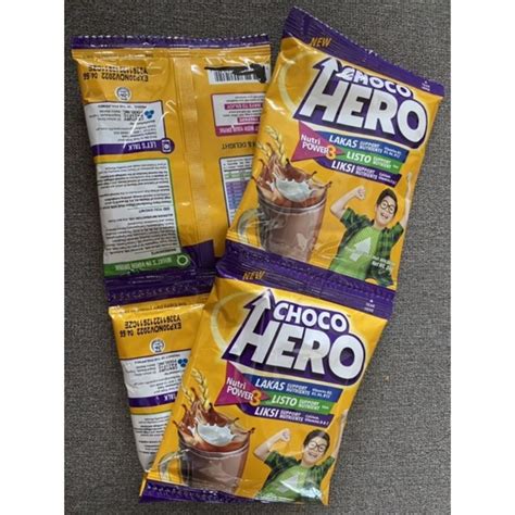 Choco Hero Powdered Choco Malt Milk Drink Gx Packs Shopee Philippines