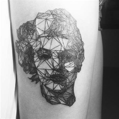 Amazing Line Art Tattoo by Diana Karsko | InspireBee