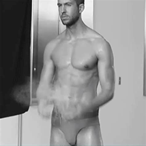 Calvin Harris Showing His Butt Naked Male Celebrities
