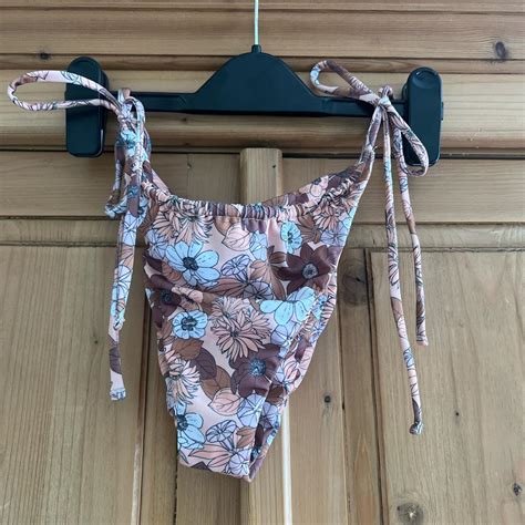 Heartland Baulch Tie Side Adjustable Bikini Depop