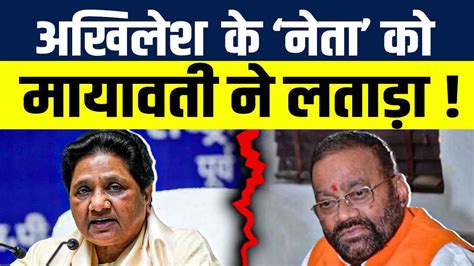 मोदी विरोधी Swami Prasad Maurya को Mayawati ने जमकर सुनाई खरी खोटी