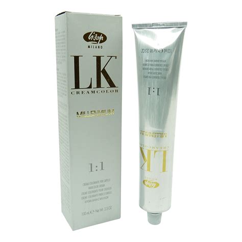 Lisap LK Cream Color Millennium Permanent Creme Haar Farbe Coloration ...