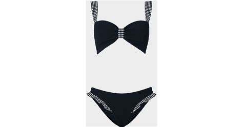 Hunza G Loretta Bikini In Blue Lyst